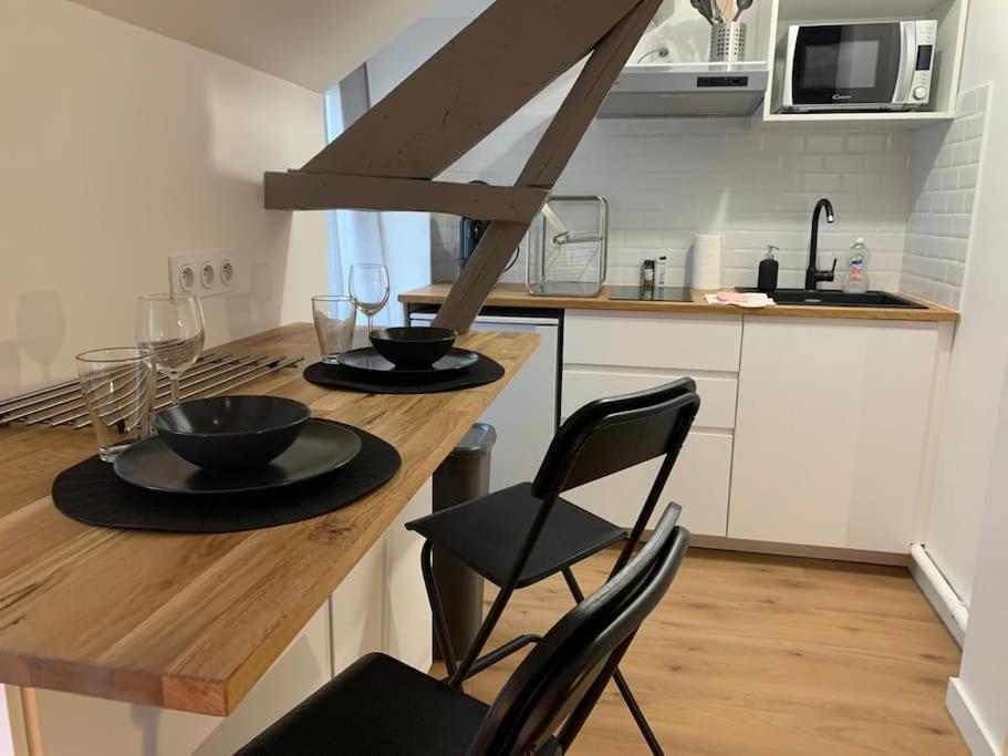 Ferienwohnung Chez Marcel T2 Lumineux, Proche Gare Rennes Exterior foto